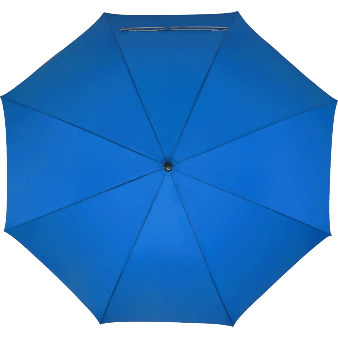 Bullet 60" Auto Open Umbrella w/ Reflective Trim - SM-8183 Blue