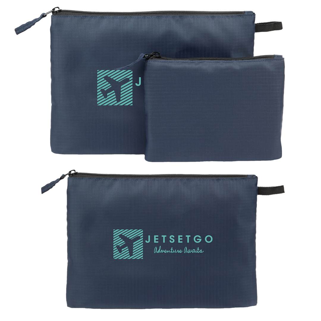 Travel Organizer Pouch Set - SM-8227 Blue