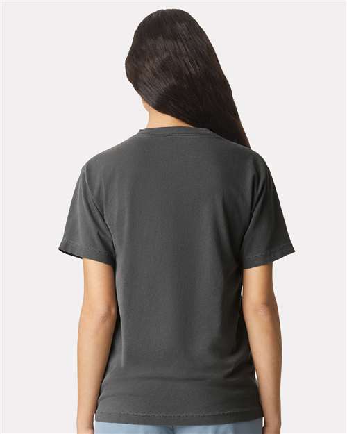 American Apparel Unisex Heavyweight Cotton Garment-Dyed Tee - 1301GD Faded Black
