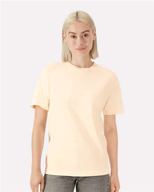American Apparel Unisex Heavyweight Cotton Garment-Dyed Tee - 1301GD Faded Cream