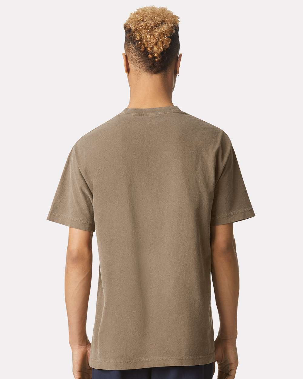 American Apparel Unisex Heavyweight Cotton Garment-Dyed Tee - 1301GD Faded Brown
