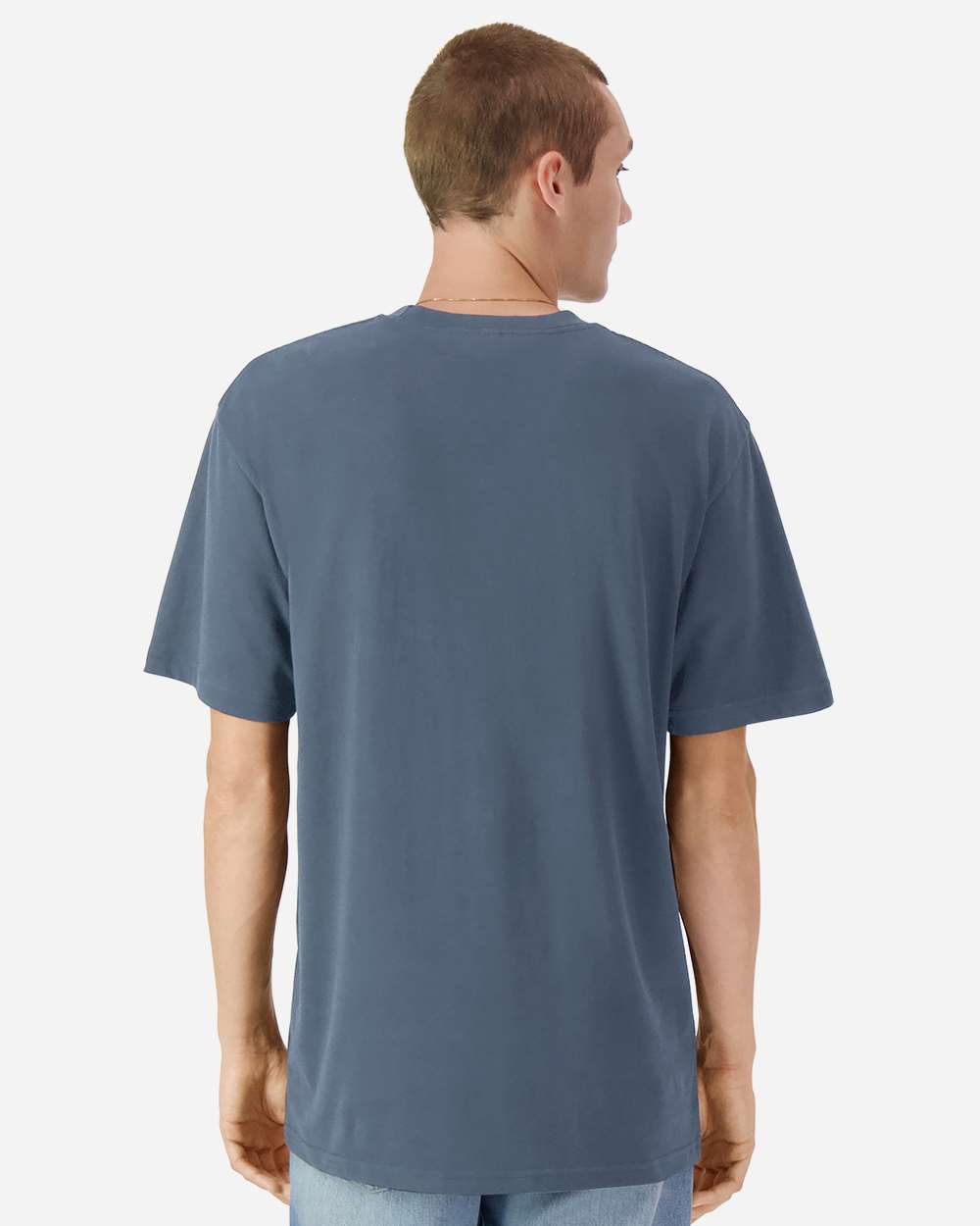 American Apparel Unisex Heavyweight Cotton Garment-Dyed Tee - 1301GD Faded Navy