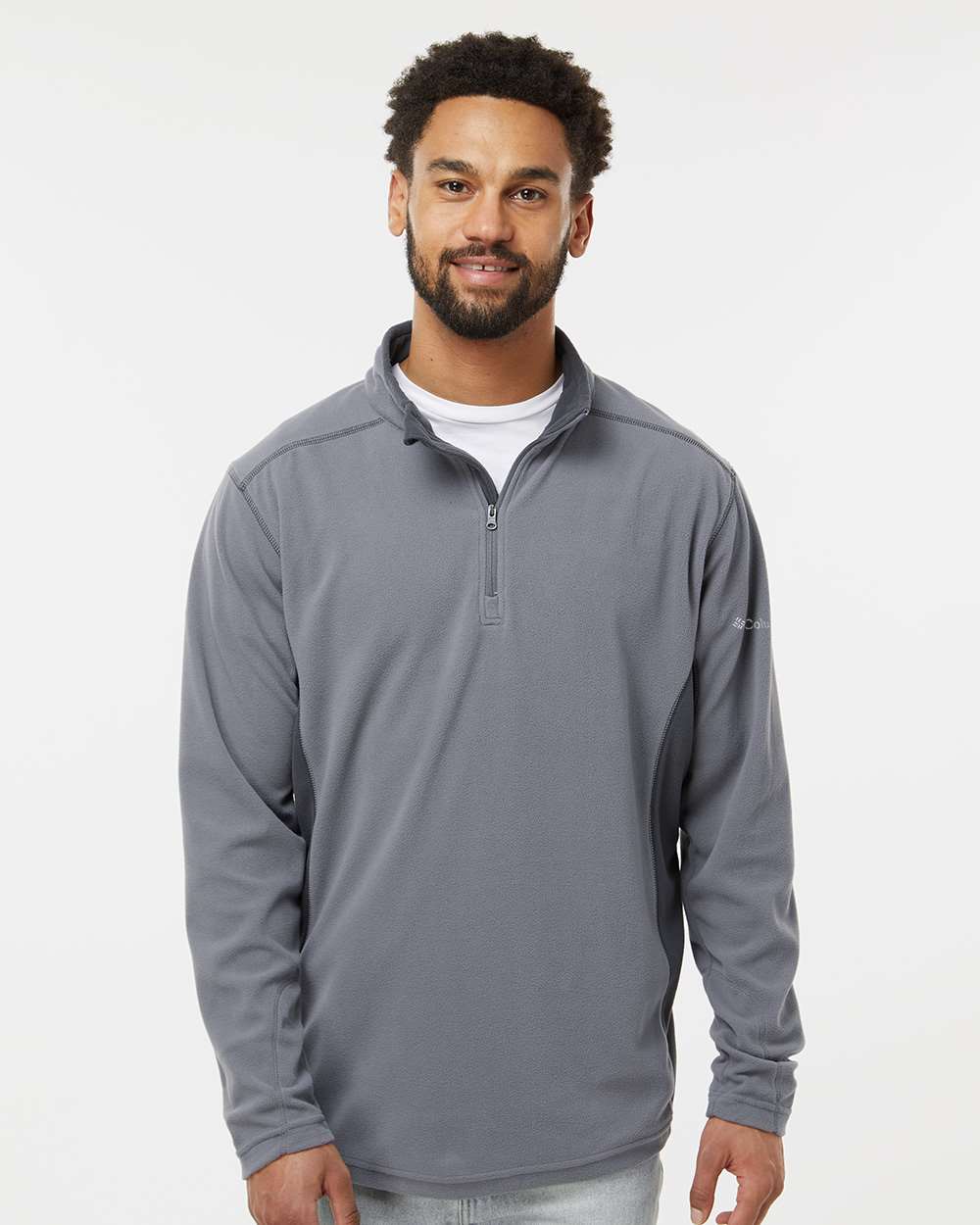 Columbia Men's Klamath Range™ II Half-Zip Pullover - 212469 City Grey- Shark