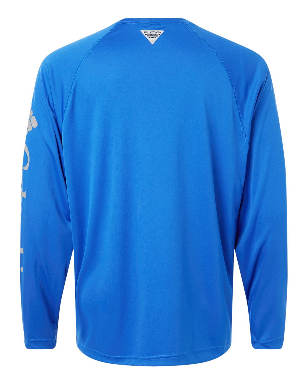 Columbia Men's PFG Terminal Tackle™ Long Sleeve T-Shirt - 212472 Vivid Blue- Cool Grey