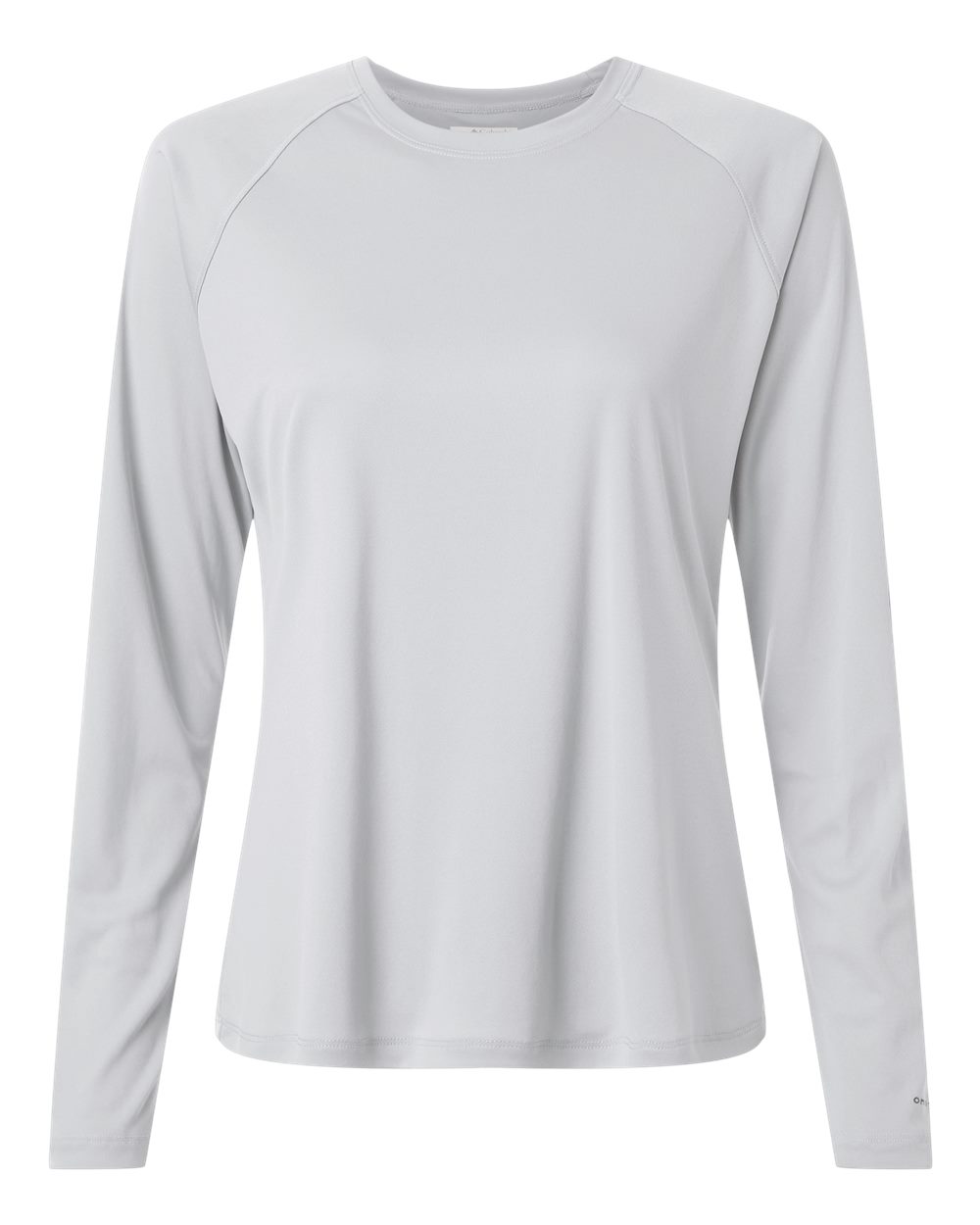 Columbia Women's PFG Tidal Tee™ II Long Sleeve - 212485 Cool Grey- Vivid Blue