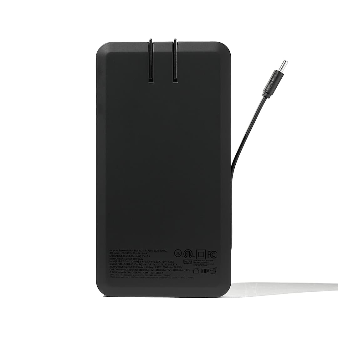 mophie mophie 10000 mAh Powerstation Plus AC - 7124-38 Black