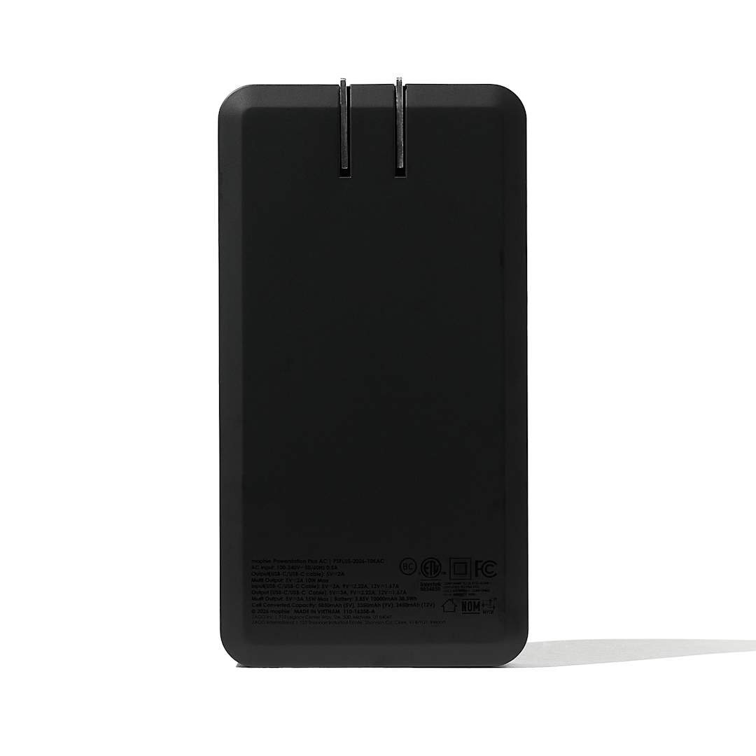 mophie mophie 10000 mAh Powerstation Plus AC - 7124-38 Black