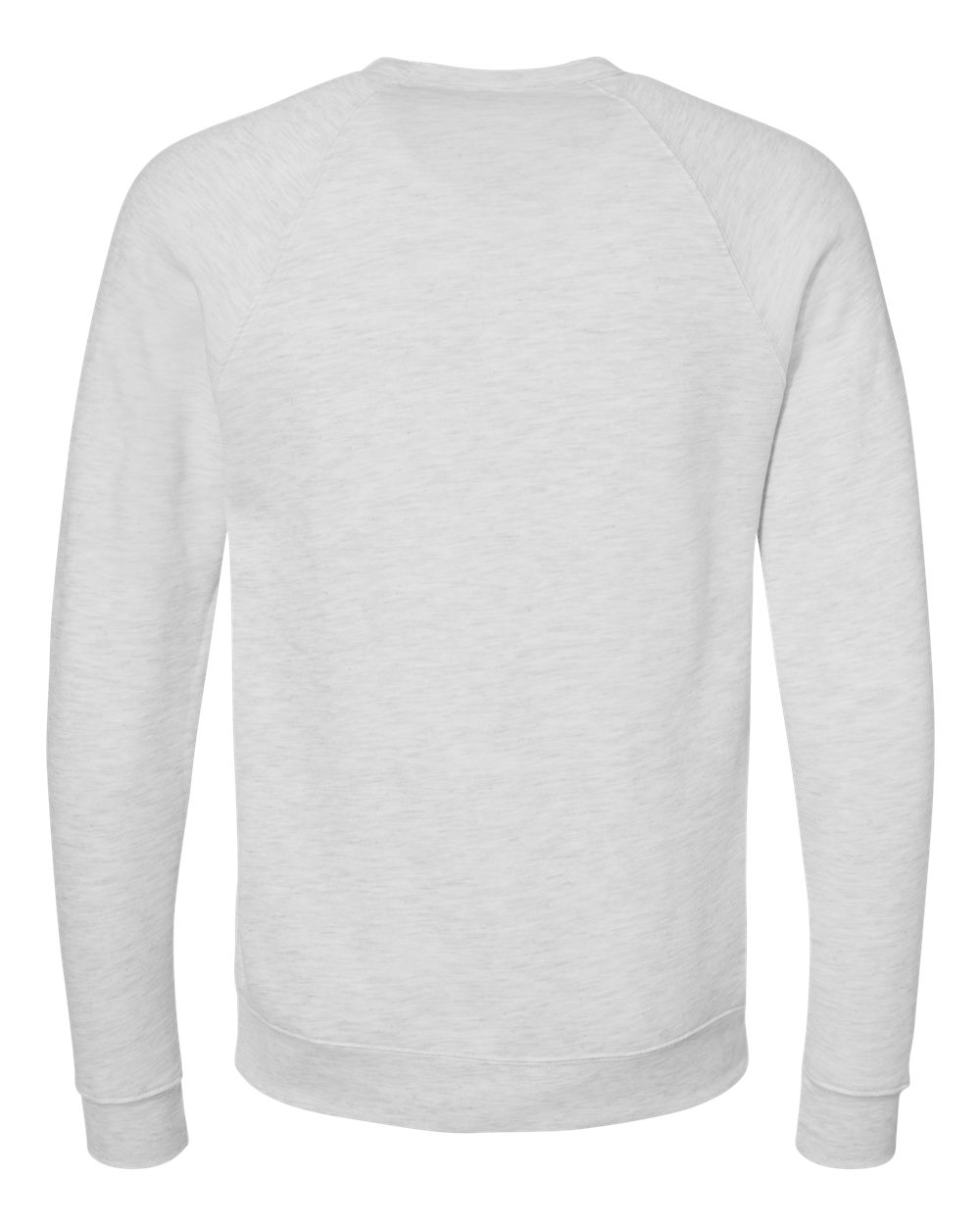 BELLA + CANVAS Unisex Sponge Fleece Raglan Crewneck Sweatshirt - 3901 Ash