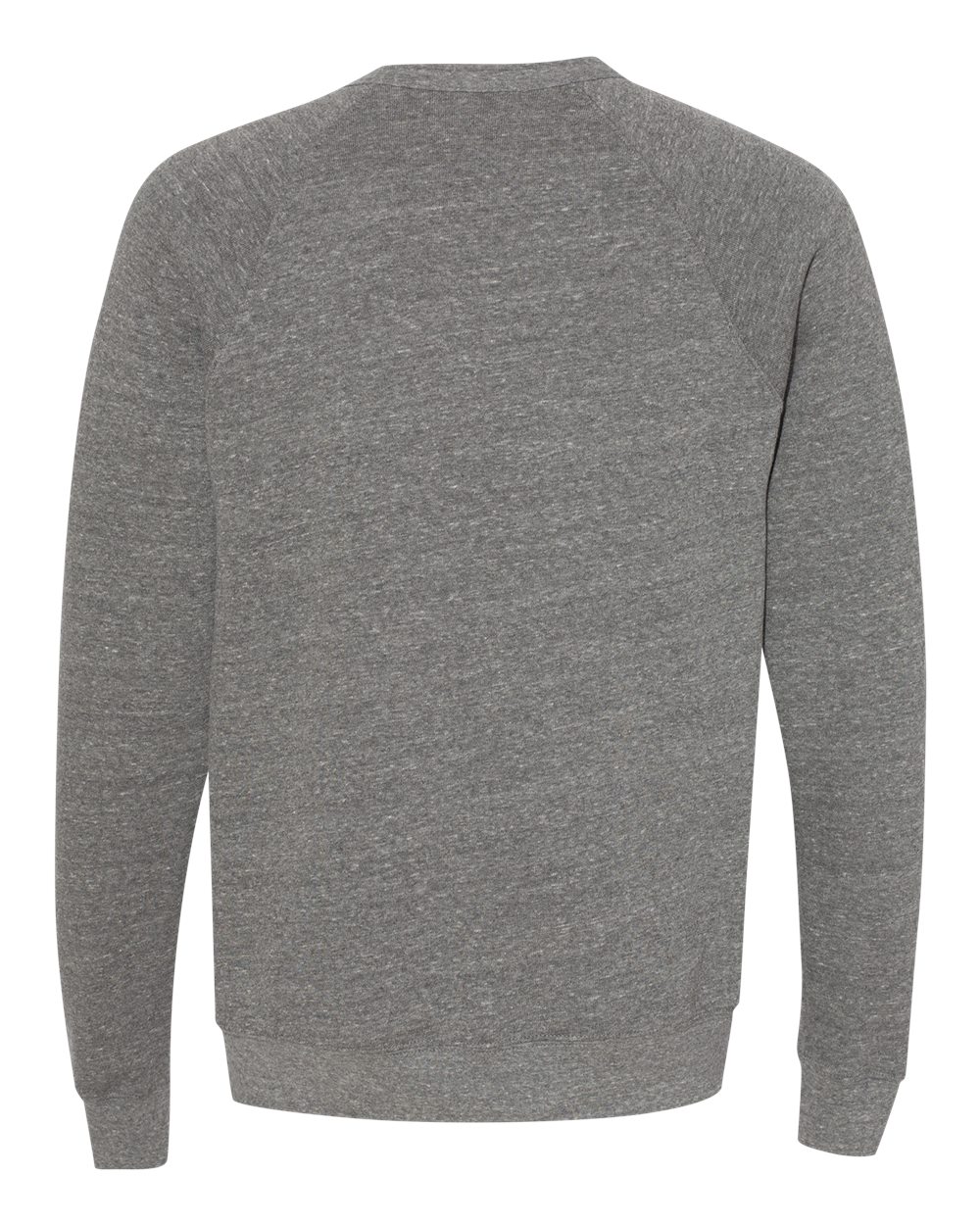 BELLA + CANVAS Unisex Sponge Fleece Raglan Crewneck Sweatshirt - 3901 Deep Heather