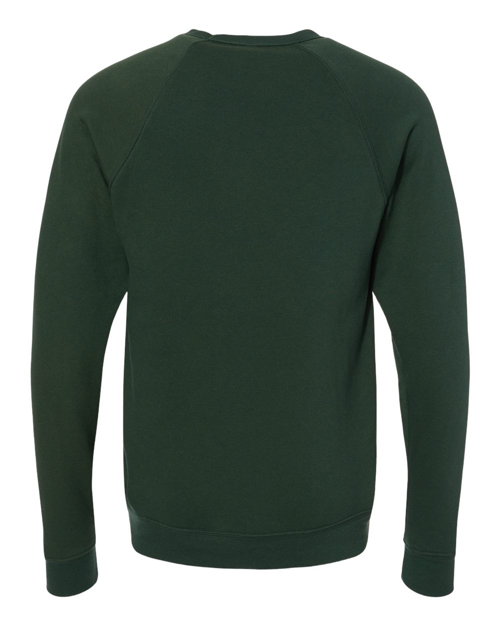 BELLA + CANVAS Unisex Sponge Fleece Raglan Crewneck Sweatshirt - 3901 Forest