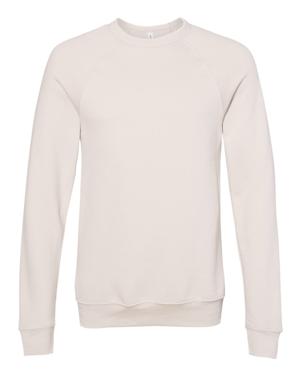 BELLA + CANVAS Unisex Sponge Fleece Raglan Crewneck Sweatshirt - 3901 Heather Dust