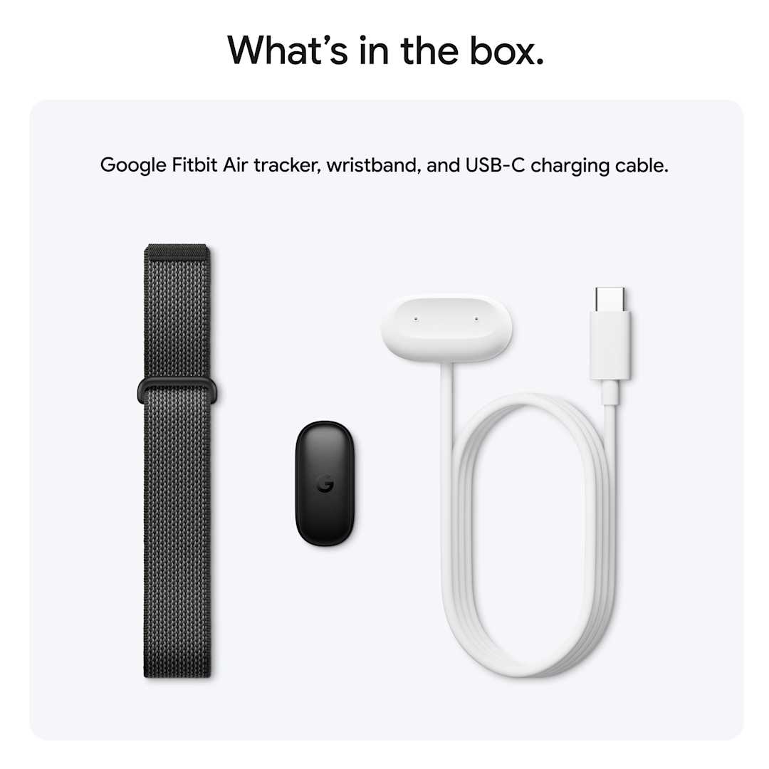 fitbit Google Fitbit Air - 7142-92 Black