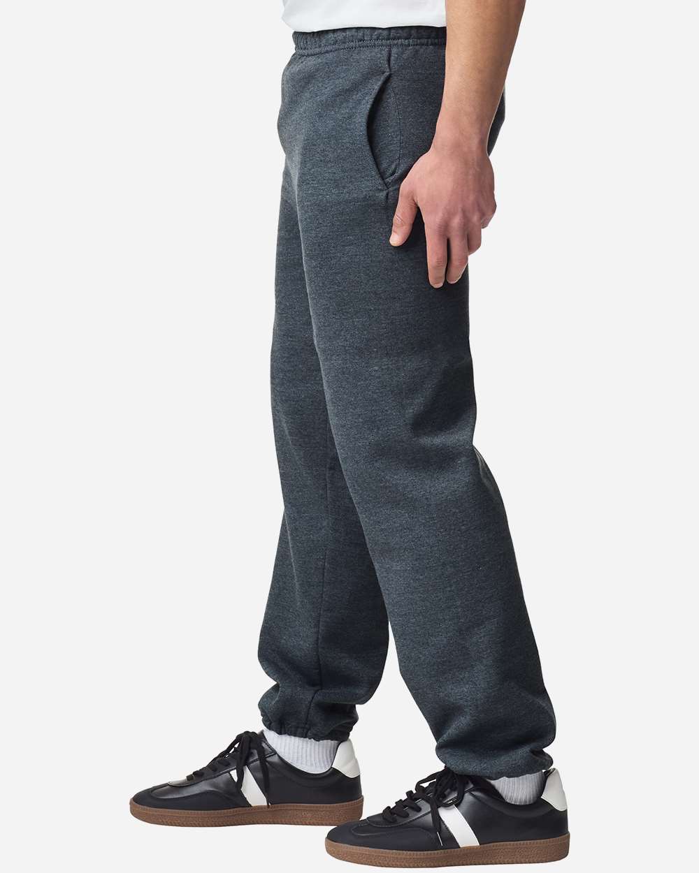 Gildan Unisex Heavy Blend™ Pocket Sweatpants - 18100 Dark Heather