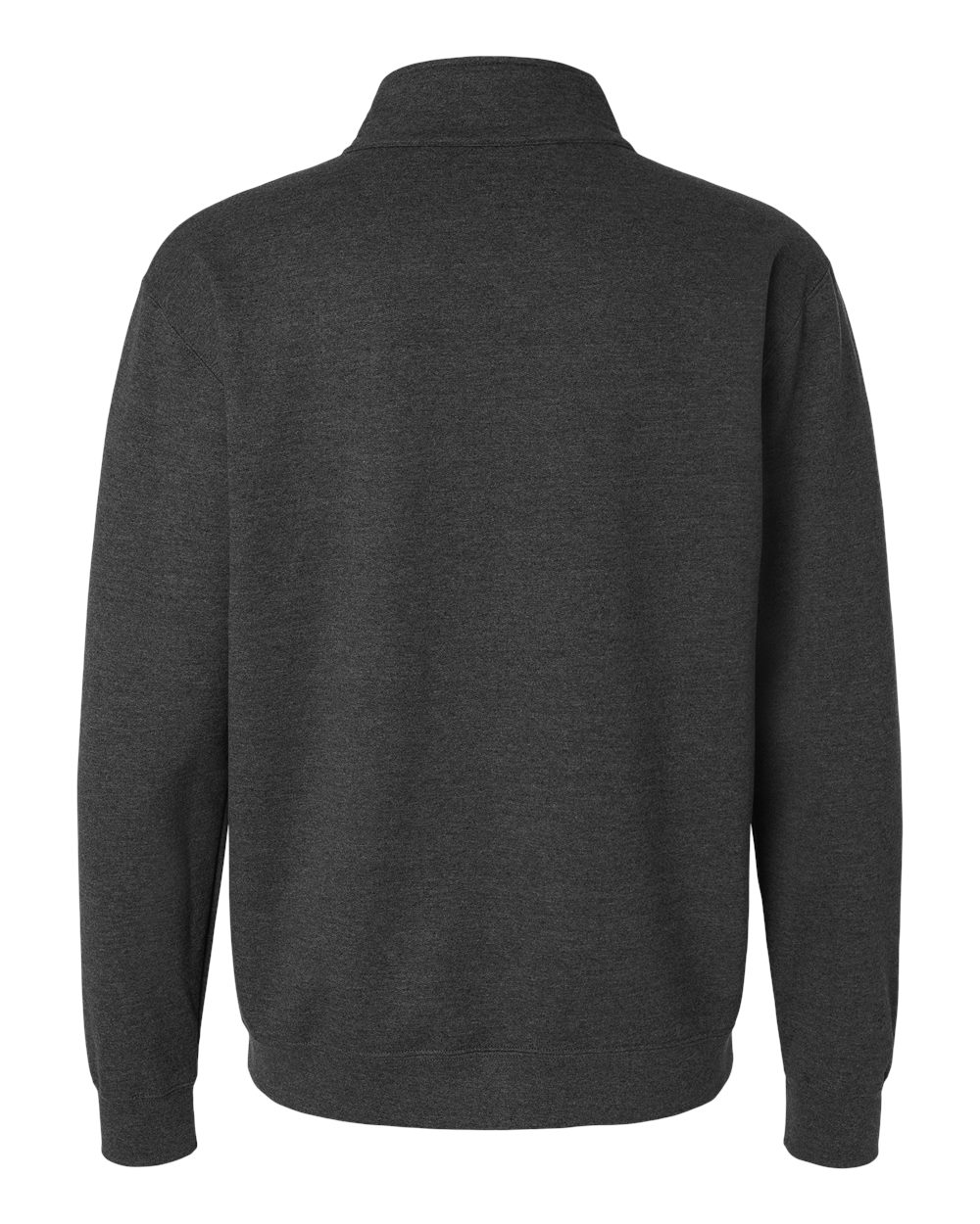 Gildan Unisex Heavy Blend™ Quarter-Zip Sweatshirt - 18810 Fan Charcoal Heather