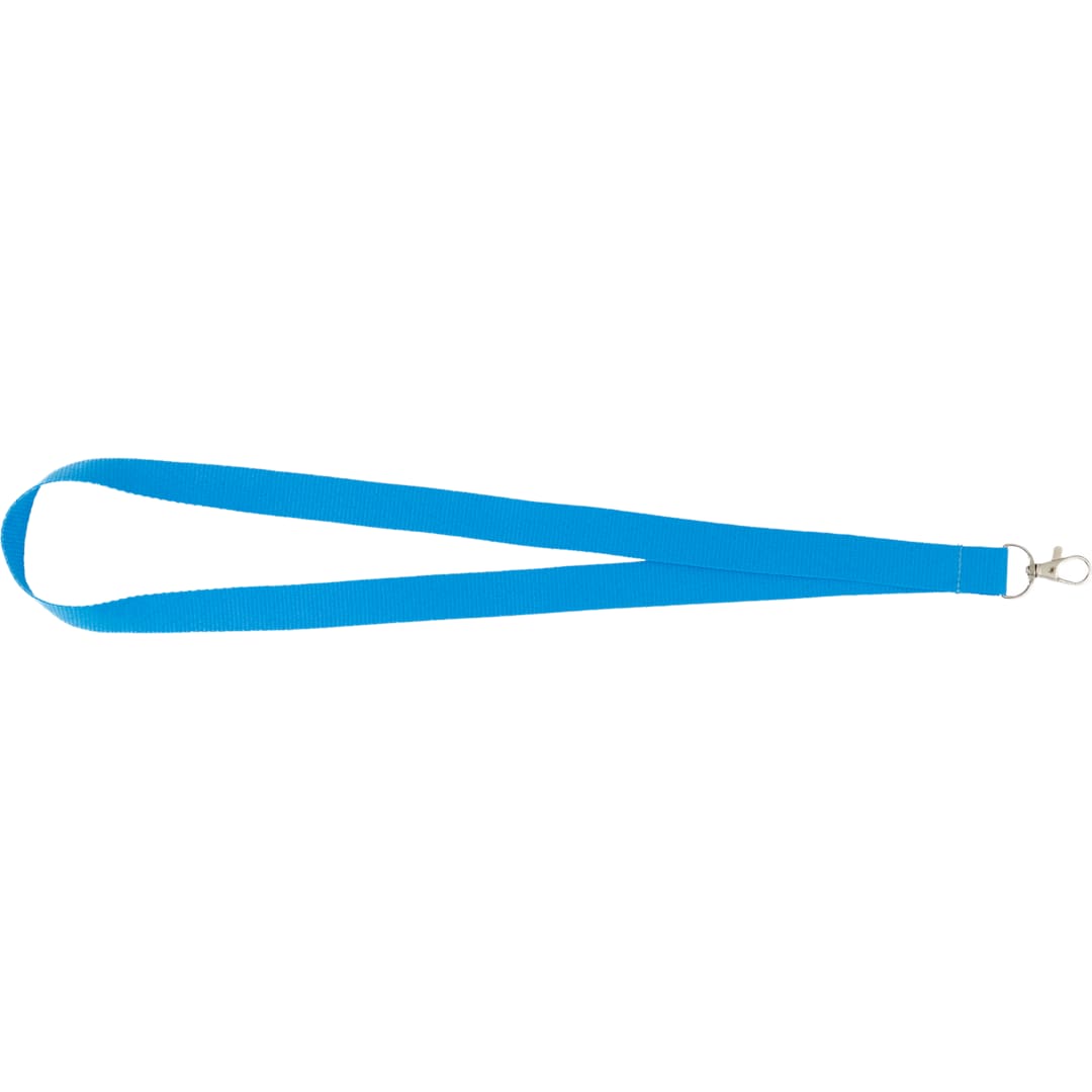Neon Recycled Lanyard - SM-2477 Blue