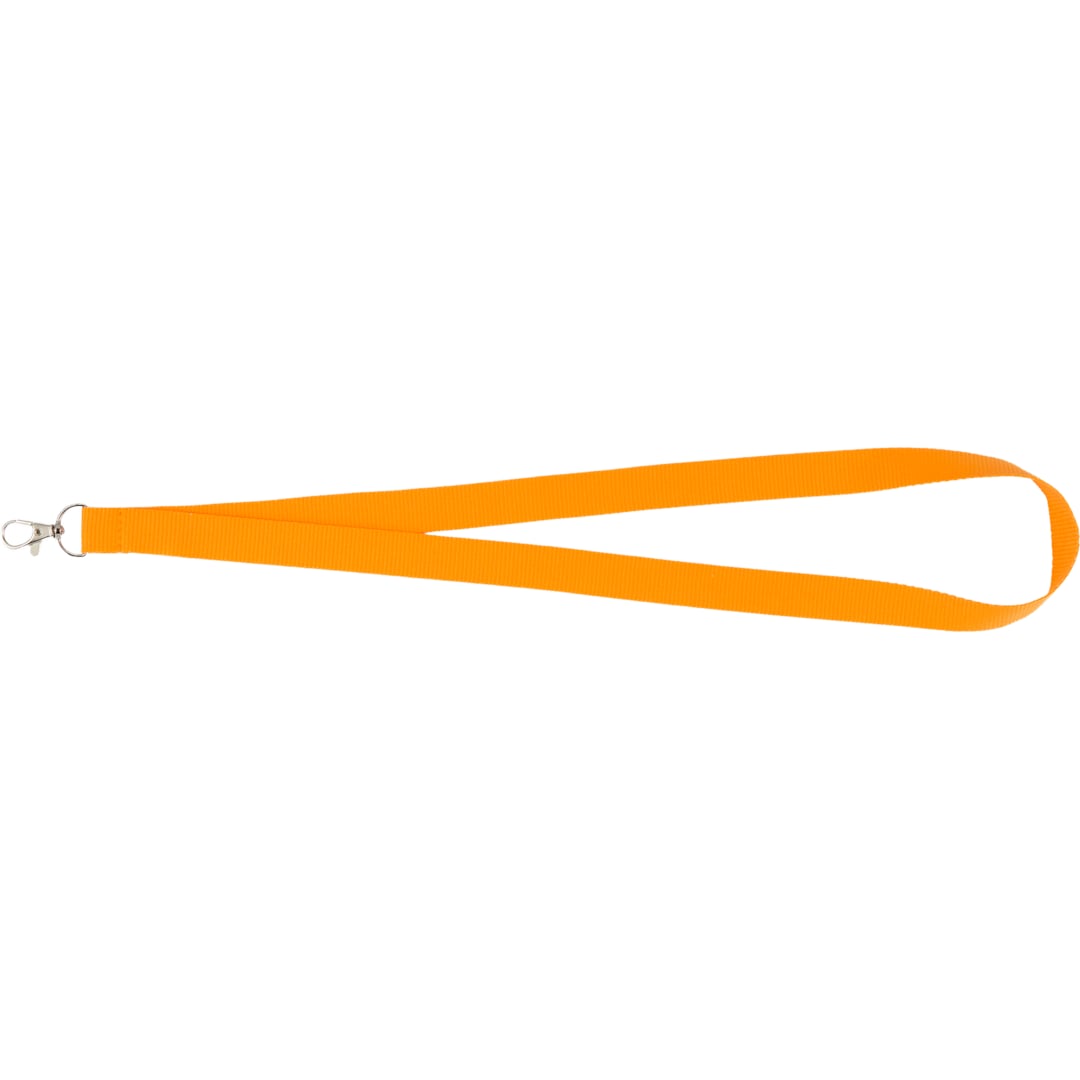 Neon Recycled Lanyard - SM-2477 Orange