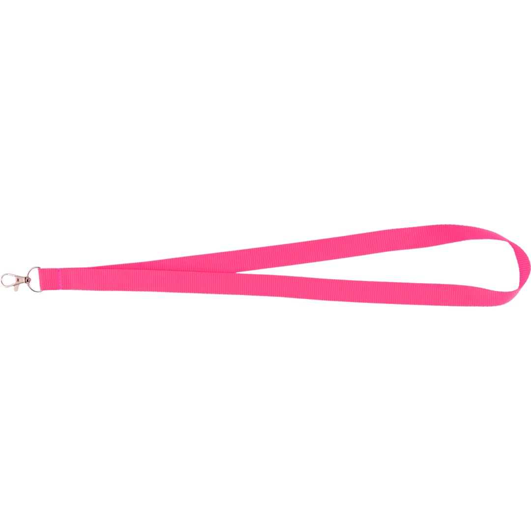 Neon Recycled Lanyard - SM-2477 Pink