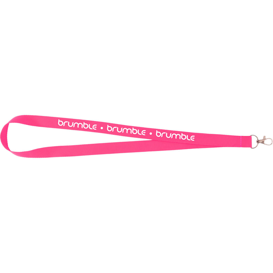 Neon Recycled Lanyard - SM-2477 Pink