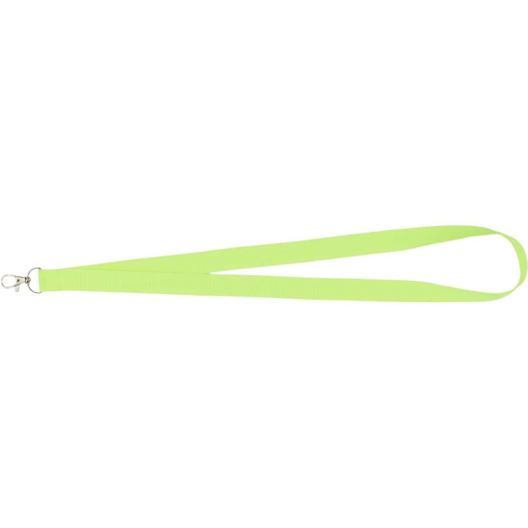 Neon Recycled Lanyard - SM-2477 Yellow