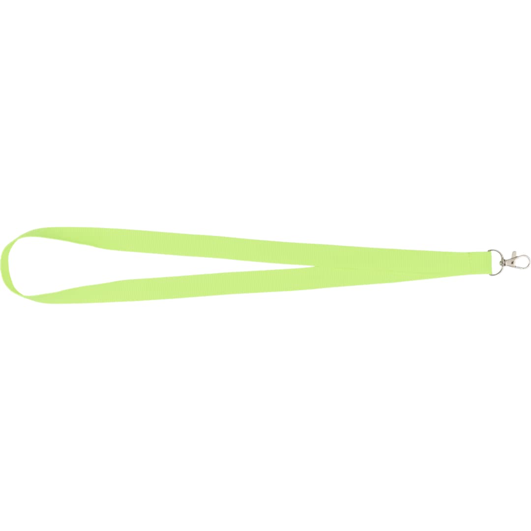 Neon Recycled Lanyard - SM-2477 Yellow
