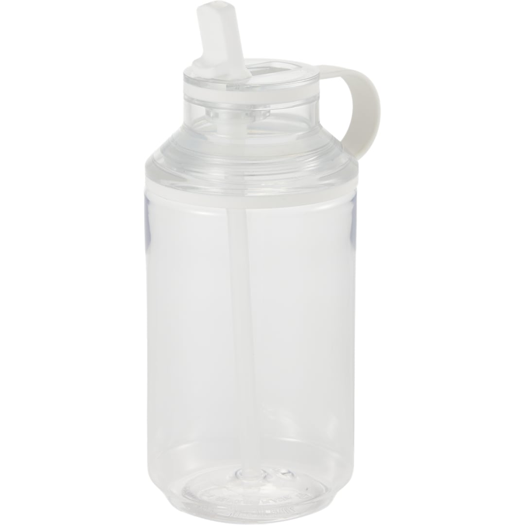 Zach Recycled RPET Sports Bottle w/ Straw 22oz - SM-6567 Clear