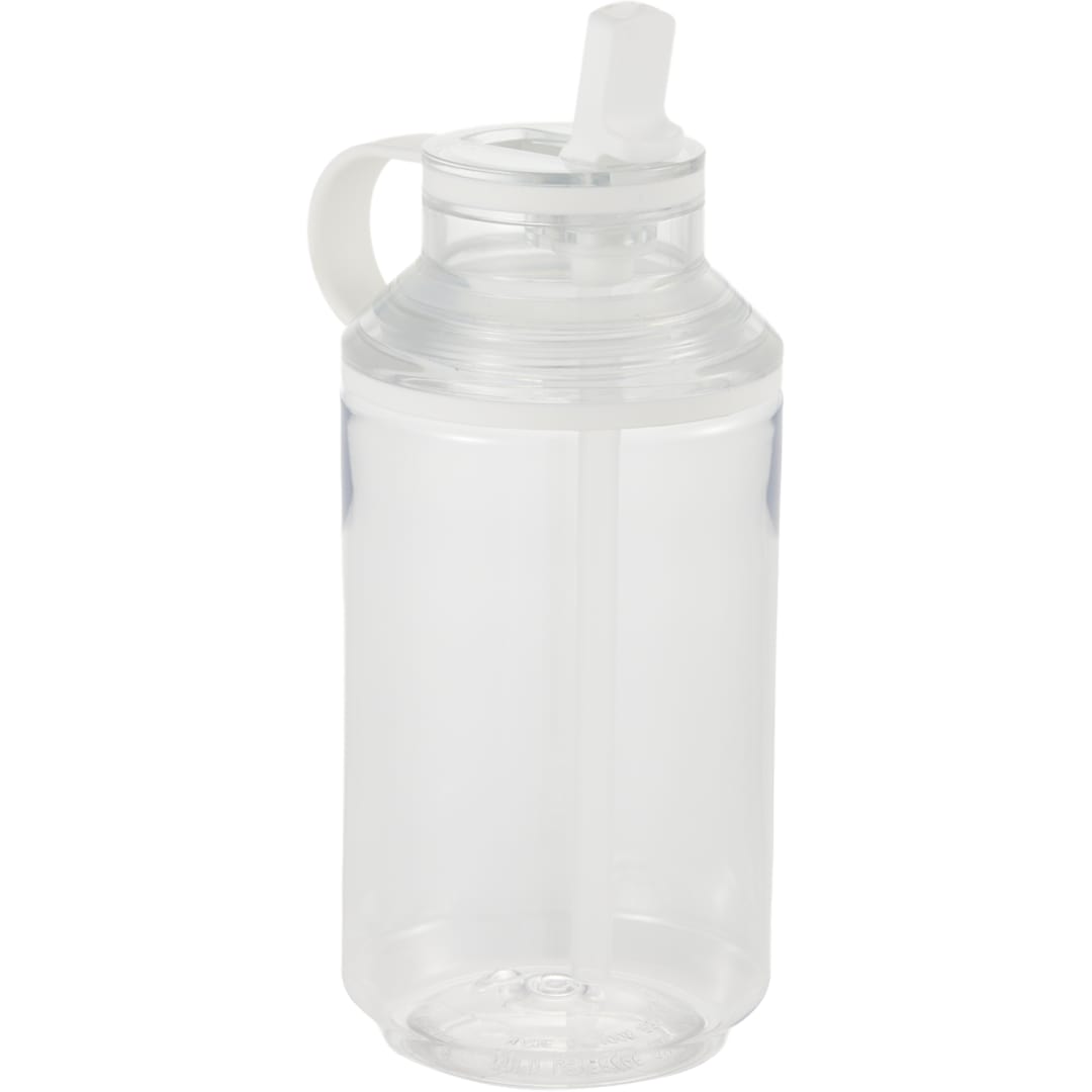 Zach Recycled RPET Sports Bottle w/ Straw 22oz - SM-6567 Clear