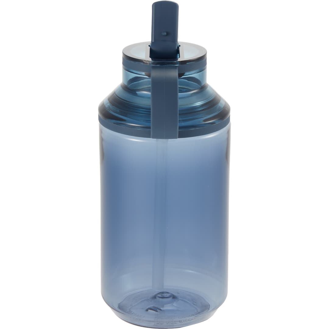 Zach Recycled RPET Sports Bottle w/ Straw 22oz - SM-6567 Blue