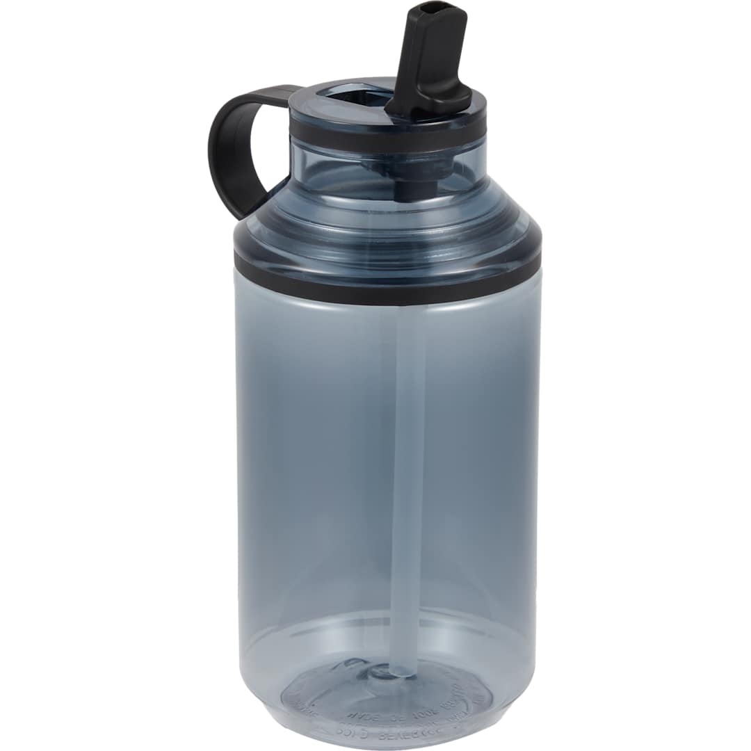 Zach Recycled RPET Sports Bottle w/ Straw 22oz - SM-6567 Gray