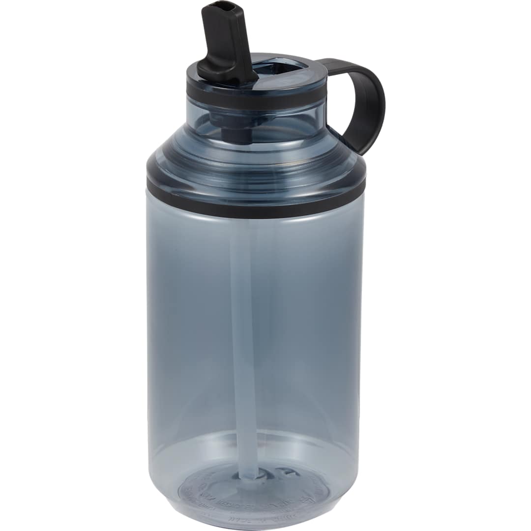 Zach Recycled RPET Sports Bottle w/ Straw 22oz - SM-6567 Gray