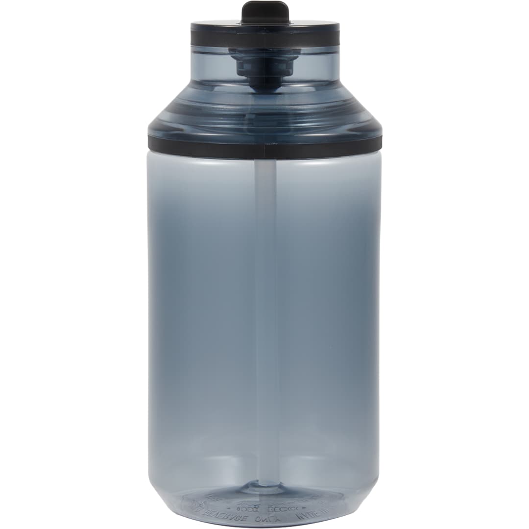 Zach Recycled RPET Sports Bottle w/ Straw 22oz - SM-6567 Gray