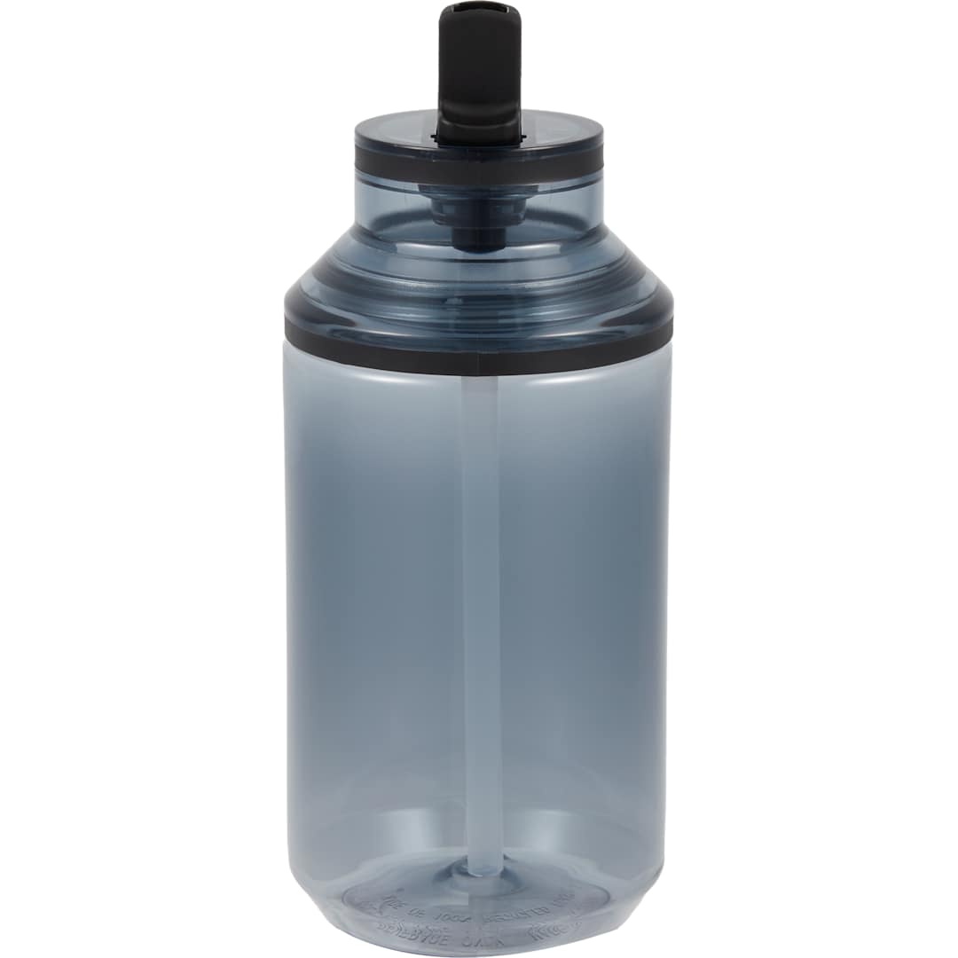 Zach Recycled RPET Sports Bottle w/ Straw 22oz - SM-6567 Gray