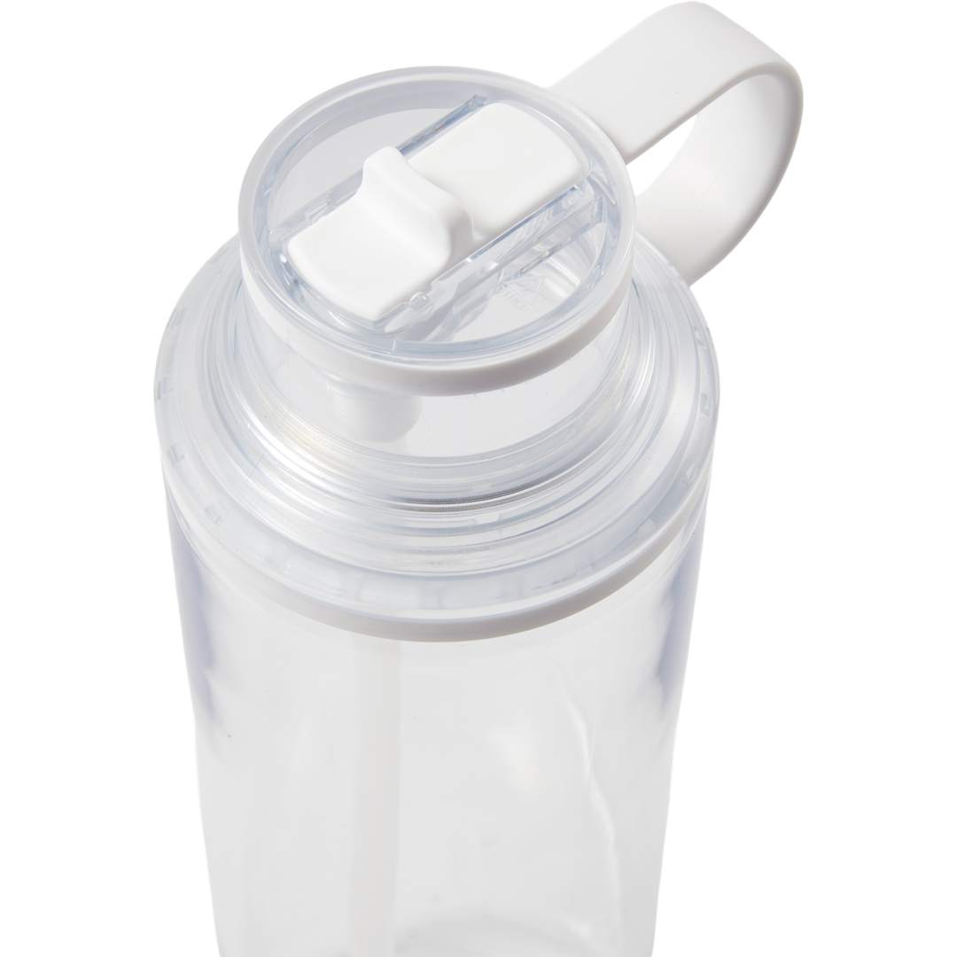 Carol Recycled RPET Sports Bottle w/ Straw 30oz - SM-6570 Clear