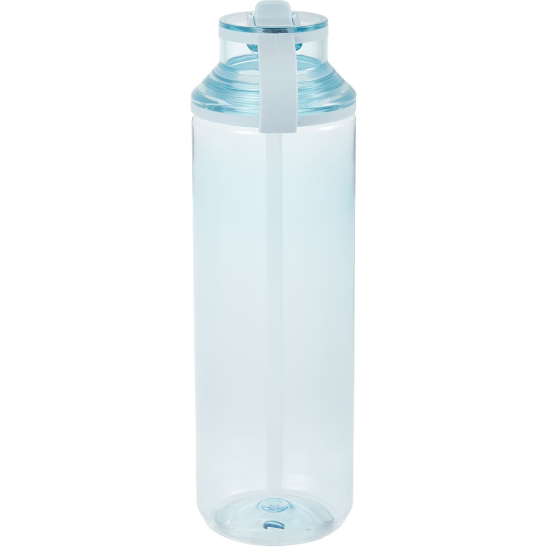 Carol Recycled RPET Sports Bottle w/ Straw 30oz - SM-6570 Blue