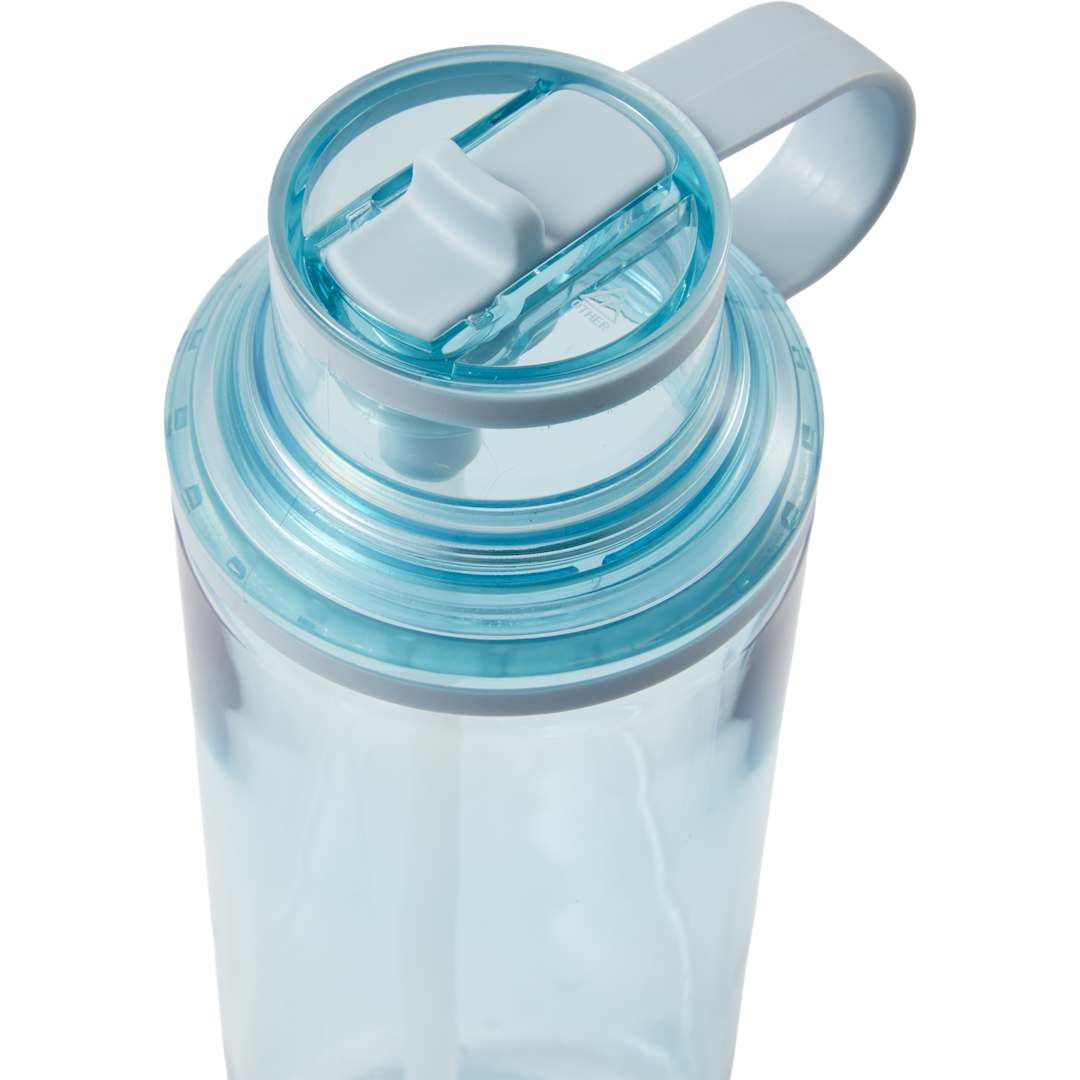 Carol Recycled RPET Sports Bottle w/ Straw 30oz - SM-6570 Blue