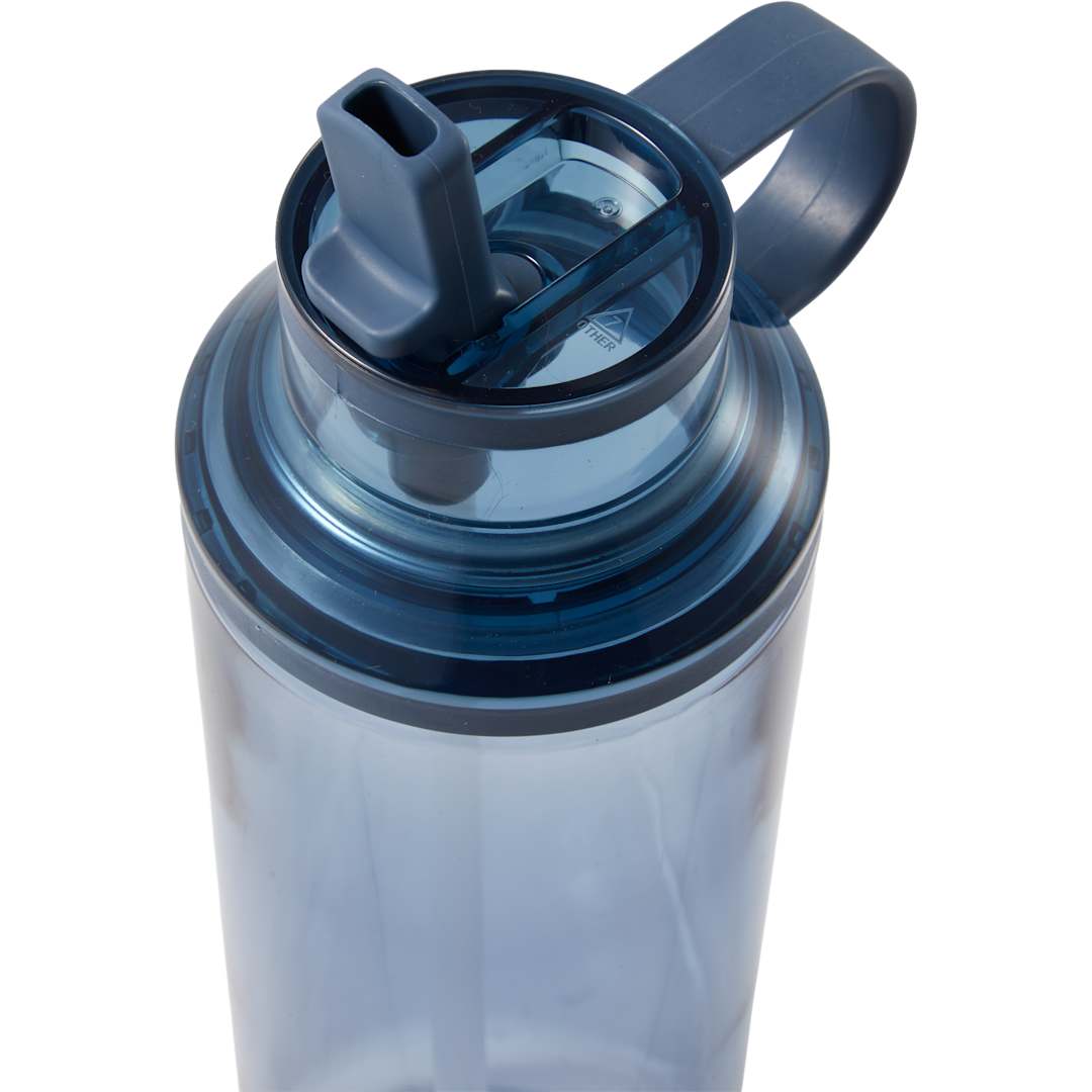 Carol Recycled RPET Sports Bottle w/ Straw 30oz - SM-6570 Blue