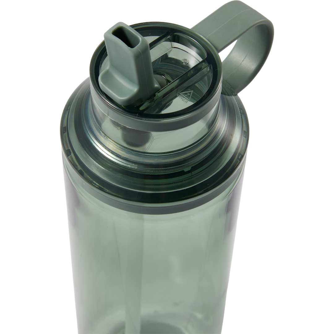 Carol Recycled RPET Sports Bottle w/ Straw 30oz - SM-6570 Green