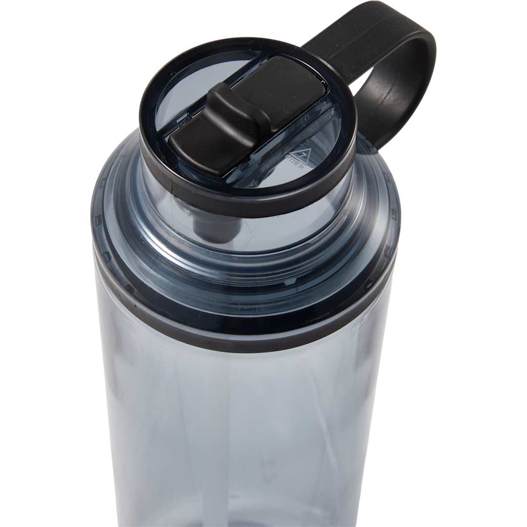 Carol Recycled RPET Sports Bottle w/ Straw 30oz - SM-6570 Gray