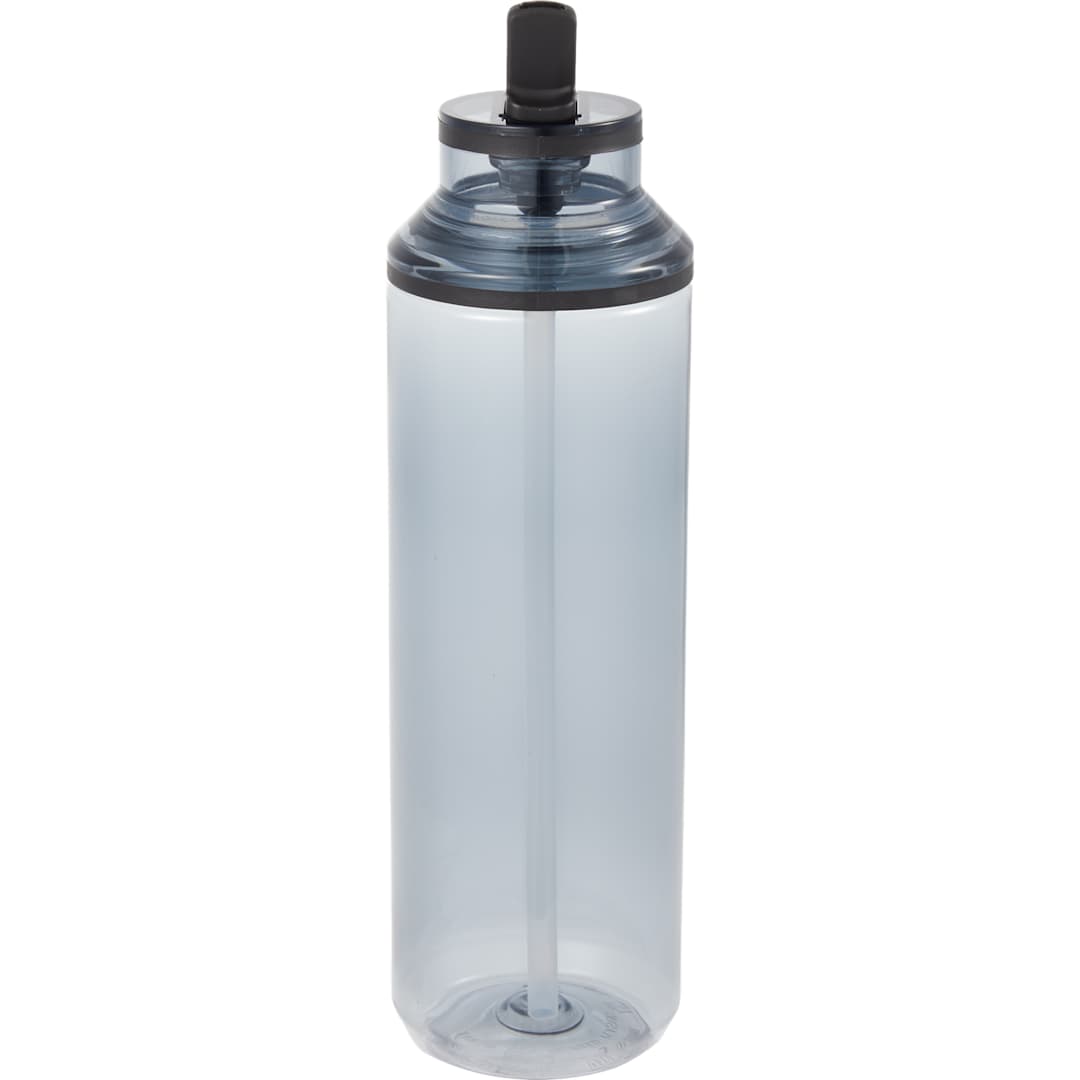 Carol Recycled RPET Sports Bottle w/ Straw 30oz - SM-6570 Gray