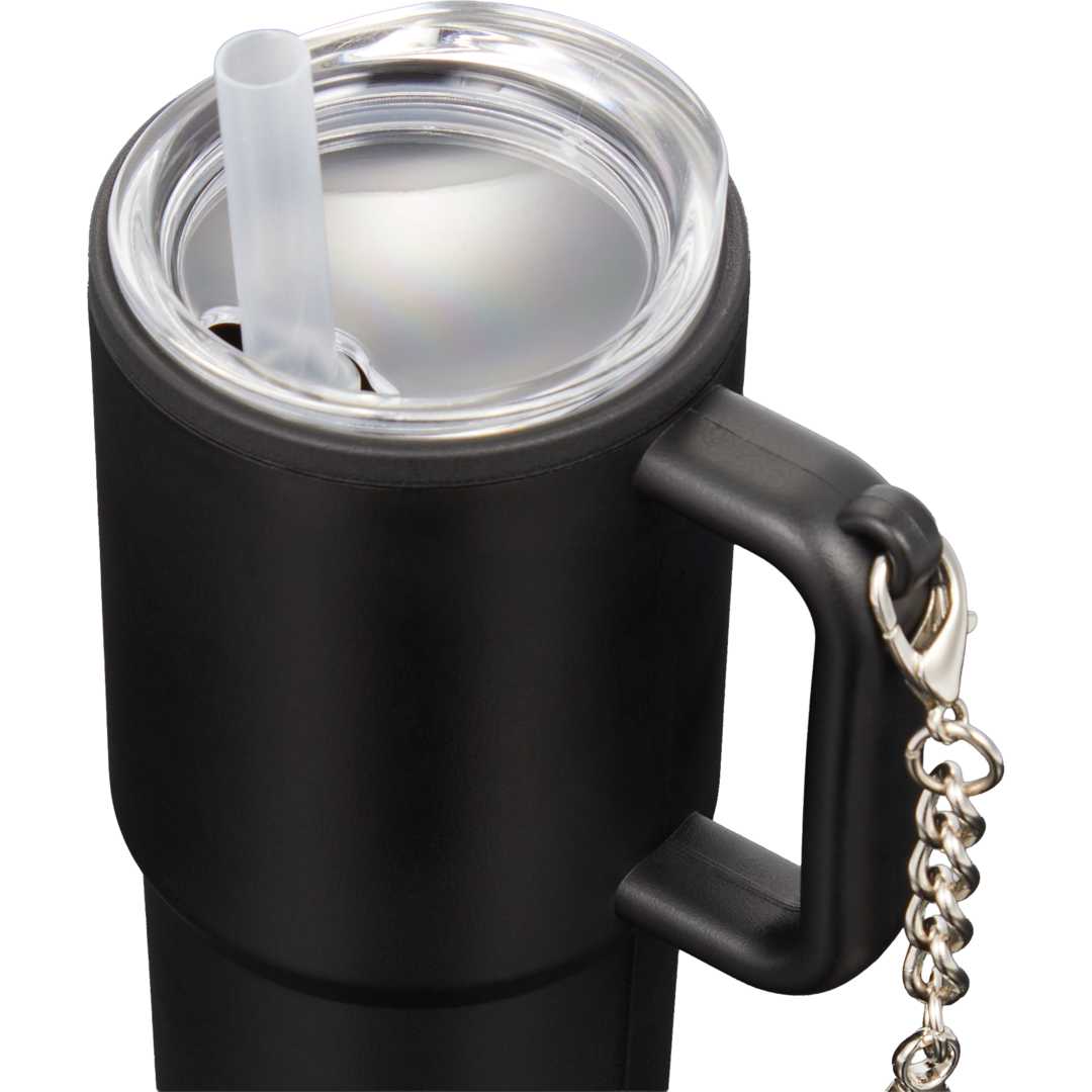 Shot Glass Tumbler w/ Keychain 4oz - SM-6571 Black
