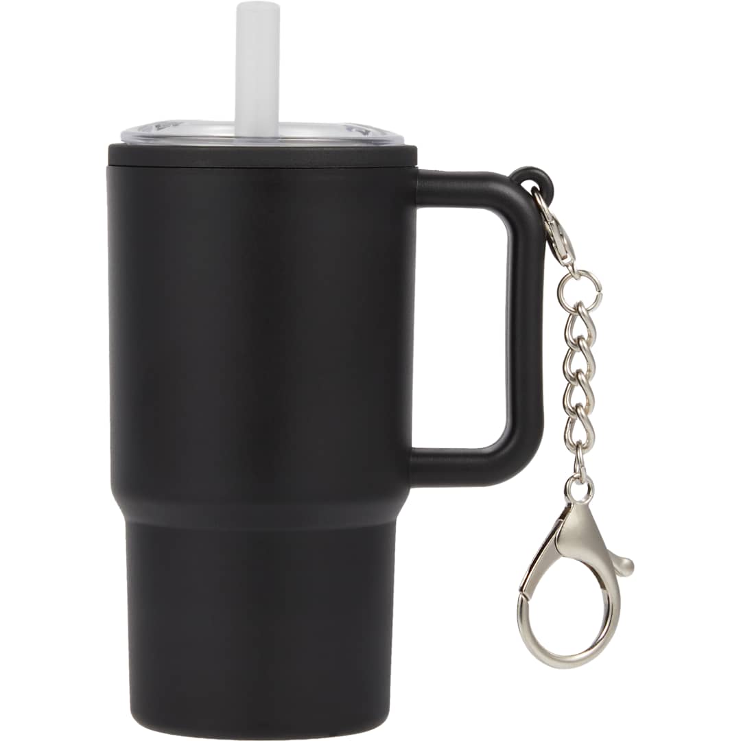 Shot Glass Tumbler w/ Keychain 4oz - SM-6571 Black