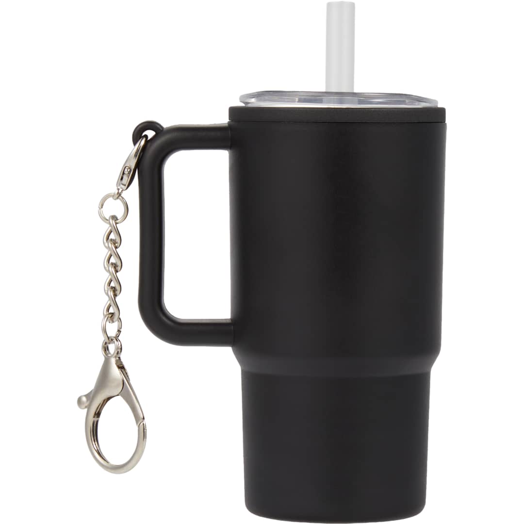 Shot Glass Tumbler w/ Keychain 4oz - SM-6571 Black