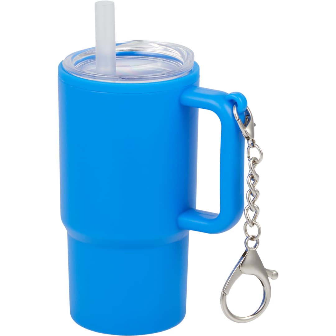 Shot Glass Tumbler w/ Keychain 4oz - SM-6571 Blue