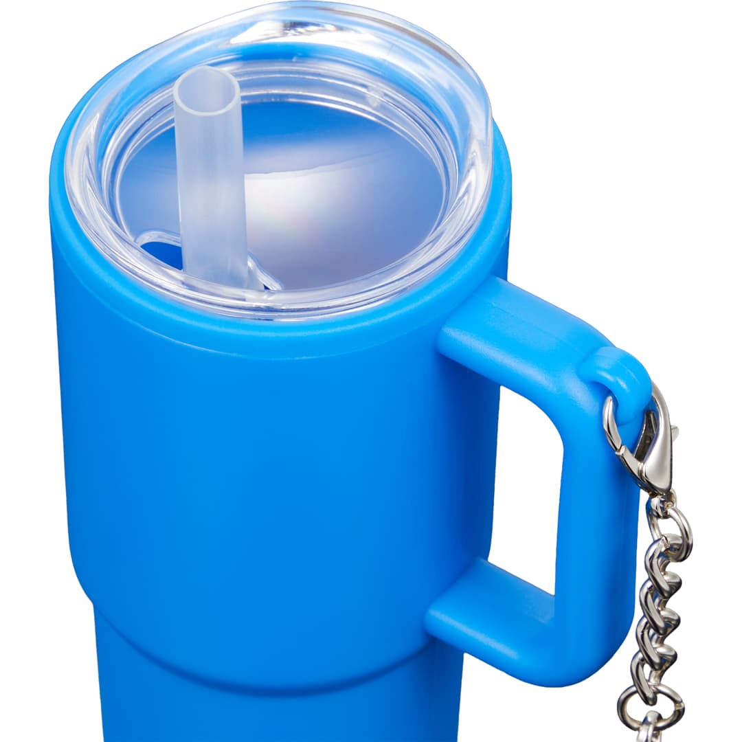 Shot Glass Tumbler w/ Keychain 4oz - SM-6571 Blue