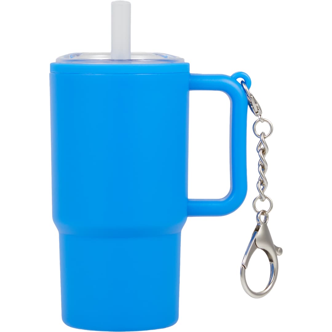 Shot Glass Tumbler w/ Keychain 4oz - SM-6571 Blue