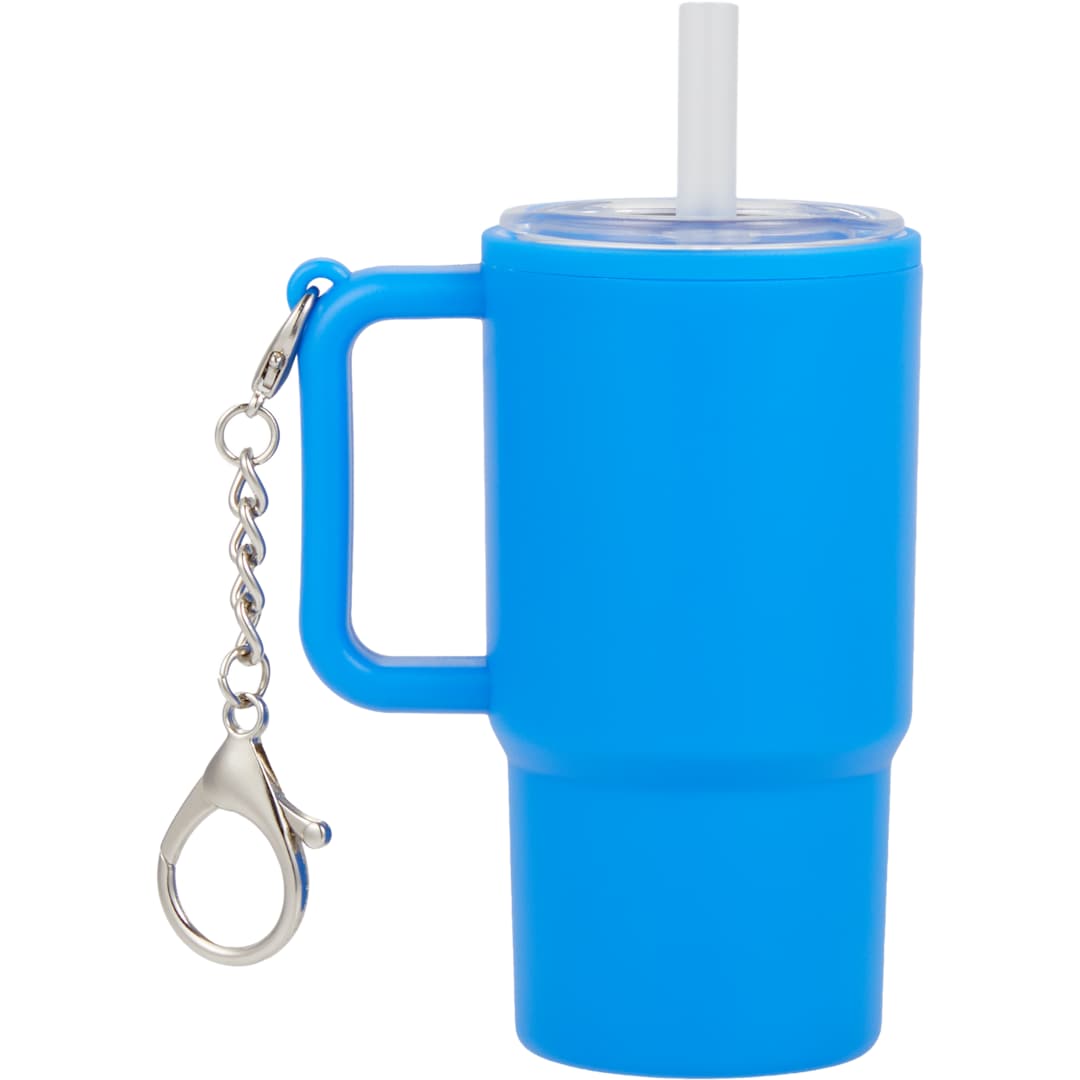 Shot Glass Tumbler w/ Keychain 4oz - SM-6571 Blue