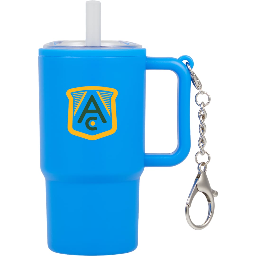 Shot Glass Tumbler w/ Keychain 4oz - SM-6571 Blue
