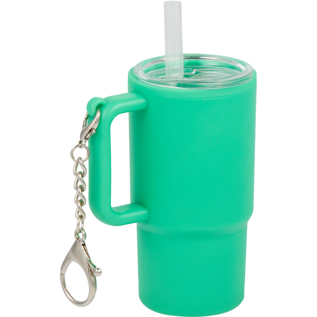Shot Glass Tumbler w/ Keychain 4oz - SM-6571 Green