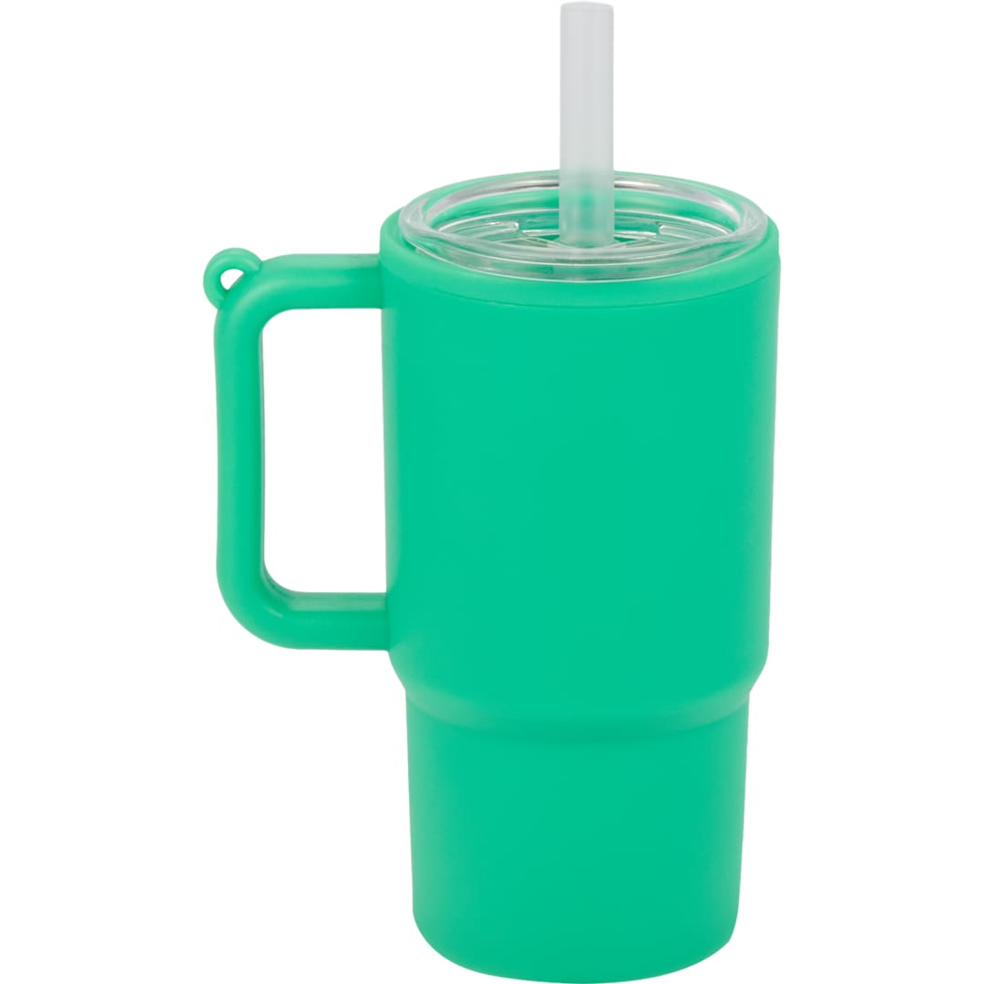 Shot Glass Tumbler w/ Keychain 4oz - SM-6571 Green
