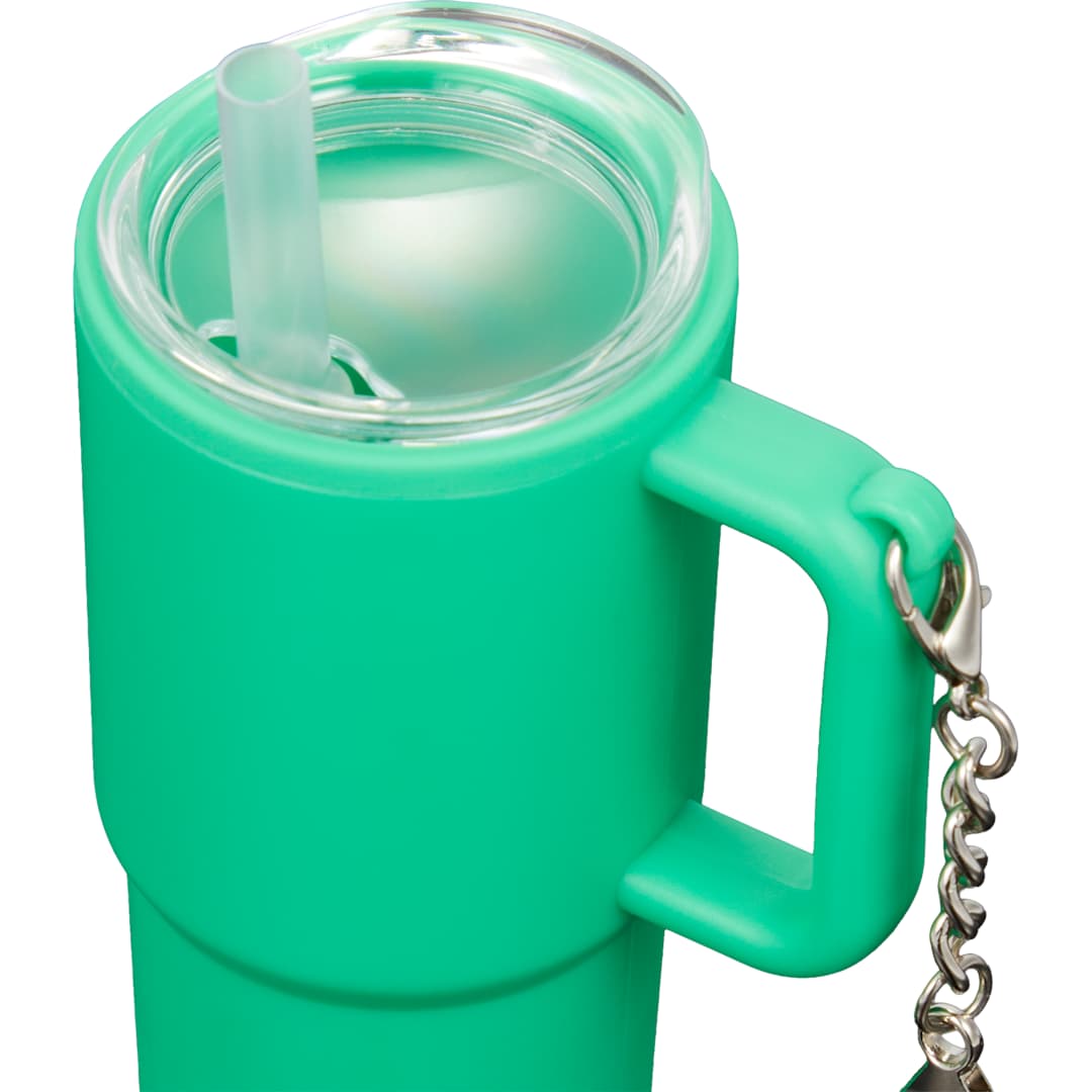 Shot Glass Tumbler w/ Keychain 4oz - SM-6571 Green