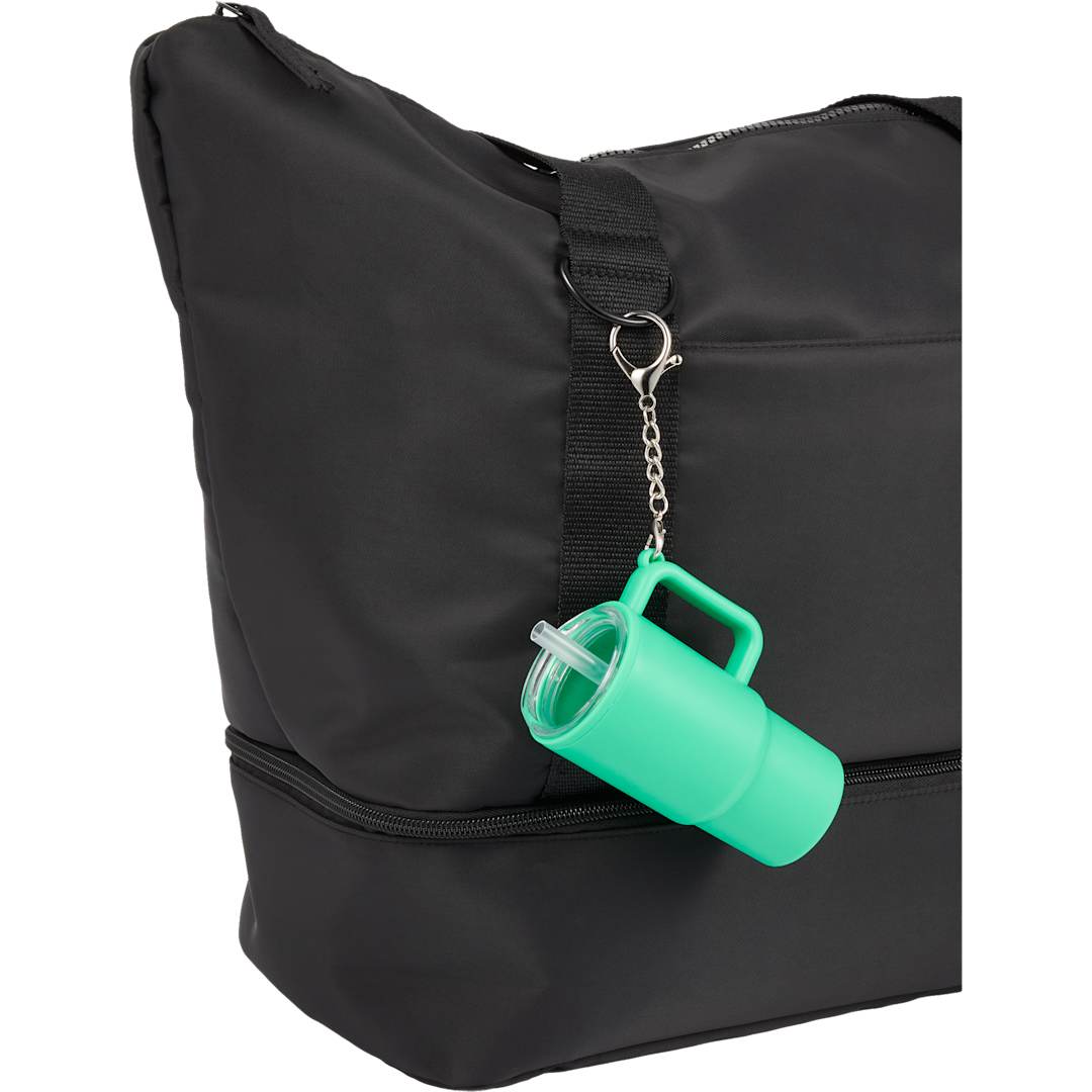 Shot Glass Tumbler w/ Keychain 4oz - SM-6571 Green